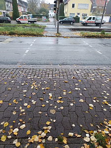 Der Fußgängerquerung vor den baulichen Anpassungen, Foto: ASV