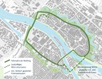 Übersicht zur geplanten Radpremiumroute Wallring, Bild ©SKUMS